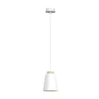 Emibig Pendel Lampe Bolero Stål Hvid | Egnet til 1x E27 - Max 15W